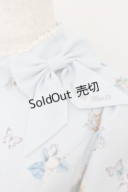 画像3: Innocent World / ピーターラビット小花レースワンピース M サックス O-26-01-17-014-IW-OP-OW-OS