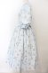 画像4: Innocent World / ピーターラビット小花レースワンピース M サックス O-26-01-17-014-IW-OP-OW-OS (4)