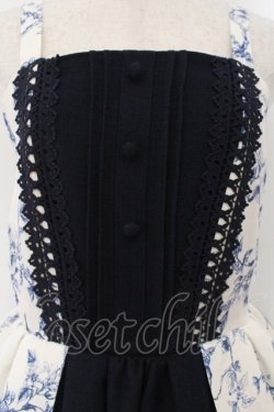 画像2: axes femme kawaii / カトルオワジヨンジャンスカ M キナリ×ネイビー O-26-01-17-017-AX-OP-OW-OS