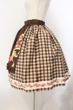 画像3: Innocent World / アンネッテスカート（short） M ブラウン O-26-01-19-003-IW-SK-IG-OS