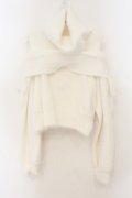 DOLCE LICHE / オフタートルニットトップス F シロ O-26-01-19-029-PU-TO-OW-OS