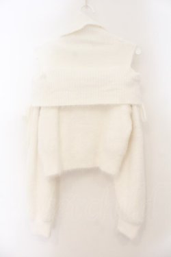 画像3: DOLCE LICHE / オフタートルニットトップス F シロ O-26-01-19-029-PU-TO-OW-OS