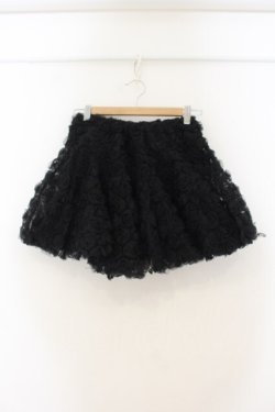 画像1: Pain / ローズチュールミニスカート F クロ O-26-01-19-031-PU-SK-OW-OS