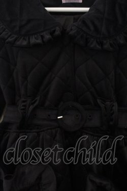 画像2: Starry by lillilly / キルティングコート F クロ O-26-01-19-034-PU-CO-OW-OS