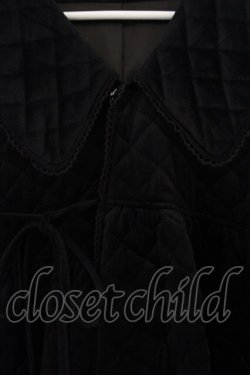 画像2: Pain / キルティングフレアコート F クロ O-26-01-19-035-PU-CO-OW-OS