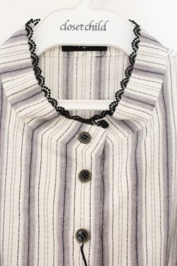 画像2: Sheglit / クラシカルパフブラウス M ブラック O-26-01-19-038-EL-BL-OW-OS