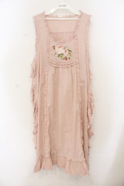 画像1: PINK HOUSE / Berry Roseのタブリエ  ピンク O-26-01-19-040-LO-OP-OW-OS