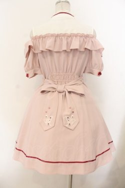 画像4: Amavel / 蝶々舞うランタンのチャイナワンピース F ピンク O-26-01-19-004-CA-OP-OW-OS