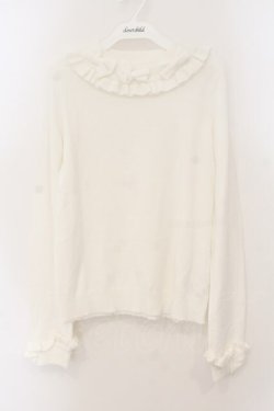 画像1: Chalmiere / トリプルリボンニットプル M シロ O-26-01-19-047-0-TO-OW-OS