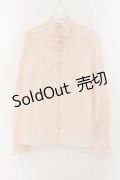 MILK / パピヨンレースブラウス  オレンジ系ピンク O-26-01-19-049-ML-BL-OW-OS