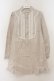 画像1: MILK / Cottonロングブラウス  ベージュ O-26-01-19-050-ML-BL-OW-OS (1)