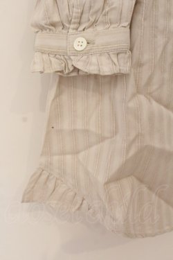 画像3: MILK / Cottonロングブラウス  ベージュ O-26-01-19-050-ML-BL-OW-OS