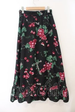 画像3: MILK / ぶどうの神話マキシスカート  ブラック O-26-01-19-051-ML-SK-OW-OS