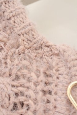 画像3: LIZ LISA / パールリボンケーブルパーカー  ピンク O-26-01-19-054-LO-TO-OW-OS