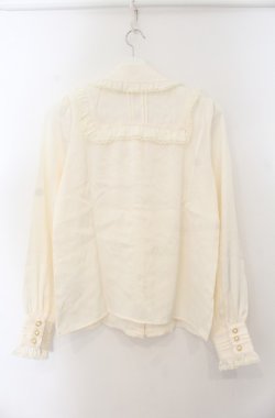 画像4: Amavel / Antique Dollフリルブラウス F アイボリー O-26-01-19-1004-CA-BL-YM-OS
