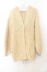 画像1: LEBECCA boutique / 雪玉をころがすカーディガン  アイボリー O-26-01-19-1007-EL-TO-IG-ZT554 (1)