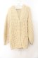 画像1: LEBECCA boutique / 雪玉をころがすカーディガン  アイボリー O-26-01-19-1007-EL-TO-IG-OS (1)