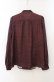 画像2: an another angelus / ドット柄ボウタイブラウス  ワイン O-26-01-19-1018-CA-BL-IG-OS (2)