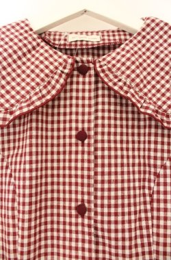 画像2: m petit by misako / AM*ギンガムCHKワンピース M アカ O-26-01-19-1003-LO-OP-YM-OS