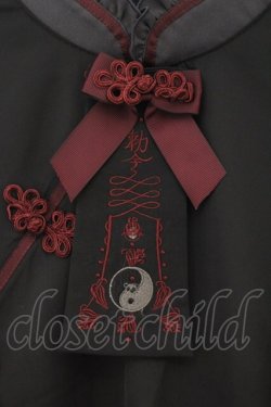 画像2: Amavel / キョンシーチャイナブラウス F クロ O-26-01-19-056-CA-BL-OW-OS