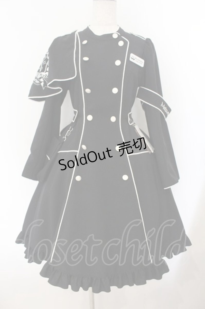 画像1: metamorphose / name of guardianナース風ワンピース  クロ O-26-01-19-006-ME-OP-OW-OS (1)