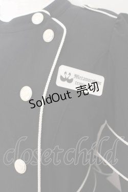 画像2: metamorphose / name of guardianナース風ワンピース  クロ O-26-01-19-006-ME-OP-OW-OS