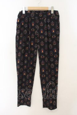 画像1: pays des fees  / 甲虫テーパードパンツ 11号 ブラック O-26-01-19-068-PU-PA-IG-OS