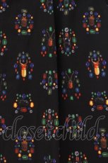 画像2: pays des fees  / 甲虫テーパードパンツ 11号 ブラック O-26-01-19-068-PU-PA-IG-OS (2)