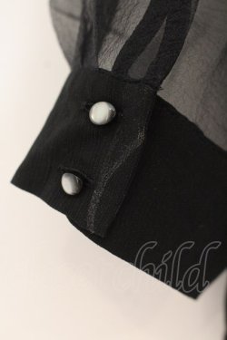 画像3: pays des fees  / forest maiden 背中あきカットソー  ブラック O-26-01-19-074-PU-TO-IG-OS