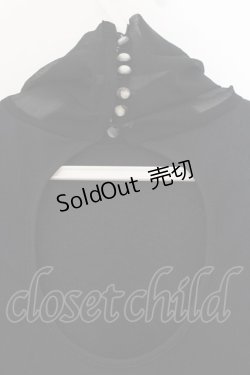 画像4: pays des fees  / forest maiden 背中あきカットソー  ブラック O-26-01-19-074-PU-TO-IG-OS