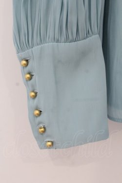 画像3: pays des fees  / ノーカラーブラウス  ミント O-26-01-19-075-PU-BL-IG-OS