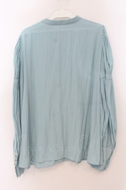 画像4: pays des fees  / ノーカラーブラウス  ミント O-26-01-19-075-PU-BL-IG-OS