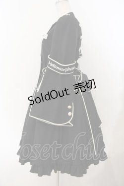 画像5: metamorphose / name of guardianナース風ワンピース  クロ O-26-01-19-006-ME-OP-OW-OS
