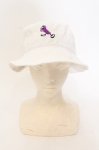 画像1: pays des fees  / バケットハット  ホワイト O-26-01-19-077-PU-AC-IG-ZT087 (1)