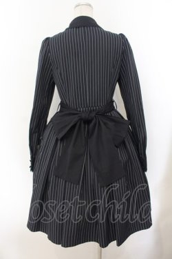 画像5: Sheglit / ストライプタックワンピース M ネイビーブルー O-26-01-19-007-EL-OP-OW-OS