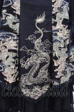 画像3: 四叶工房 / 「龍吟曲」チャイナ風長袖刺繍ワンピース XS ネイビー O-26-01-19-008-PU-OP-OW-ZT554 (3)