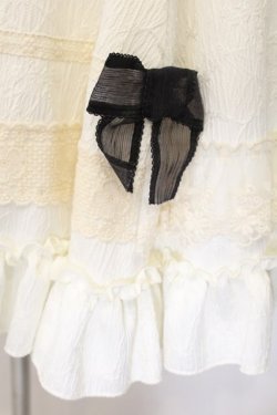 画像4: With Puji / 長安の詩　ワンピース L アイボリー O-26-01-19-009-EL-OP-OW-OS