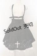 Amavel / Rosaryハーネス風スカート F クロ O-26-01-19-010-CA-SK-OW-OS