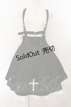 画像1: Amavel / Rosaryハーネス風スカート F クロ O-26-01-19-010-CA-SK-OW-OS