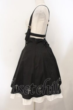 画像3: Amavel / Rosaryハーネス風スカート F クロ O-26-01-19-010-CA-SK-OW-OS