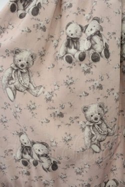 画像3: Melody BasKet / Vintage bearラウンドヨークワンピース M ピンク O-26-01-19-011-LO-OP-OW-OS