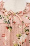 画像2: PINK HOUSE / Berry Roseプリントミディワンピース  ピンク O-26-01-19-012-LO-OP-OW-OS (2)