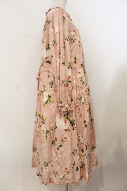 画像4: PINK HOUSE / Berry Roseプリントミディワンピース  ピンク O-26-01-19-012-LO-OP-OW-OS