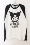 画像1: MILK / クロミ3ネームTee L クロ O-26-01-19-014-ML-TO-OW-OS (1)