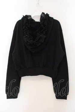 画像4: Starry by lillilly / フリルレースパーカー F クロ O-26-01-19-015-PU-TO-OW-OS