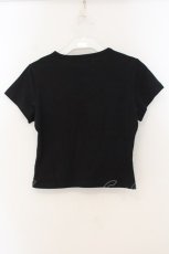 画像2: lilLilly / チャーム付きTシャツ F クロ O-26-01-19-017-LO-TO-OW-ZT539 (2)