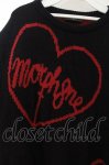 画像2: MORPH8NE / MORPH8NE KNIT JUMPER　ニット  ブラック×レッド O-26-01-19-021-PU-TO-OW-ZT555 (2)