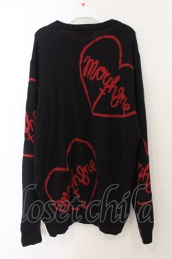 画像3: MORPH8NE / MORPH8NE KNIT JUMPER　ニット  ブラック×レッド O-26-01-19-021-PU-TO-OW-OS