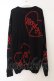 画像3: MORPH8NE / MORPH8NE KNIT JUMPER　ニット  ブラック×レッド O-26-01-19-021-PU-TO-OW-OS (3)