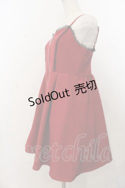 画像2: DearMyLove / 2setチャームジップジャンスカ M ボルドー O-26-01-20-042-EL-OP-IG-OS